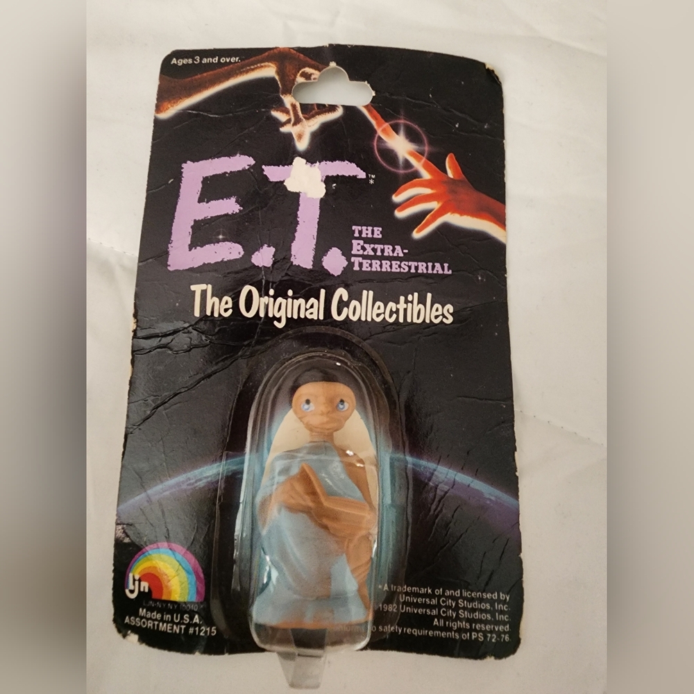 Vintage 1982 E.T. mini figure